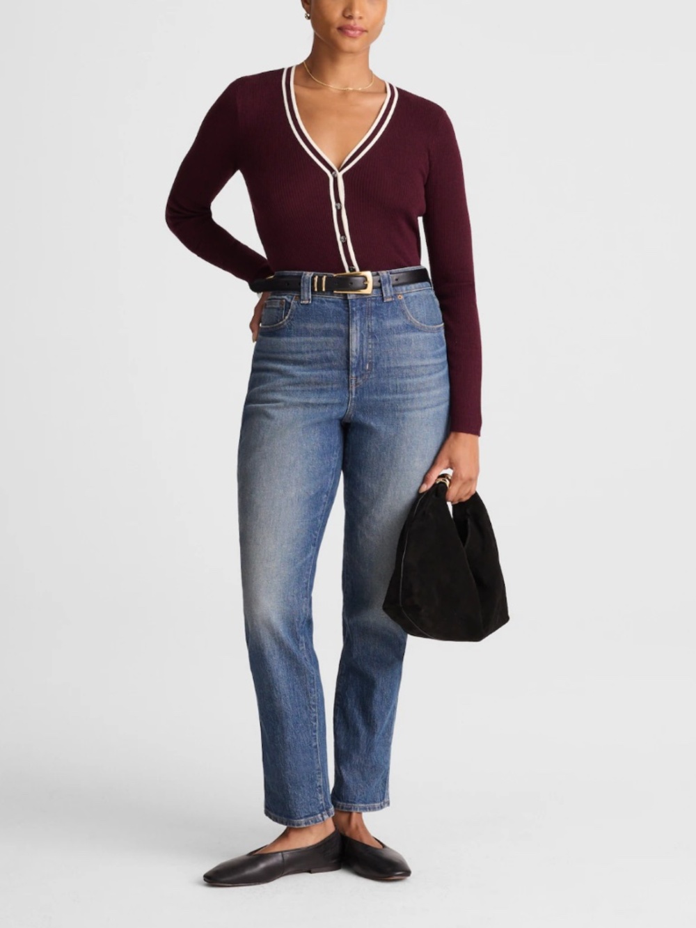 NWT Madewell The Perfect Vintage Jean Medium Wash Stretch Denim Skinny Size 27 P